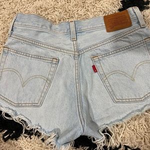 Levi 501 shorts.